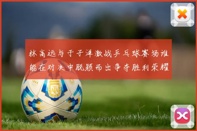 林高远与于子洋激战乒乓球赛场谁能在对决中脱颖而出争夺胜利荣耀
